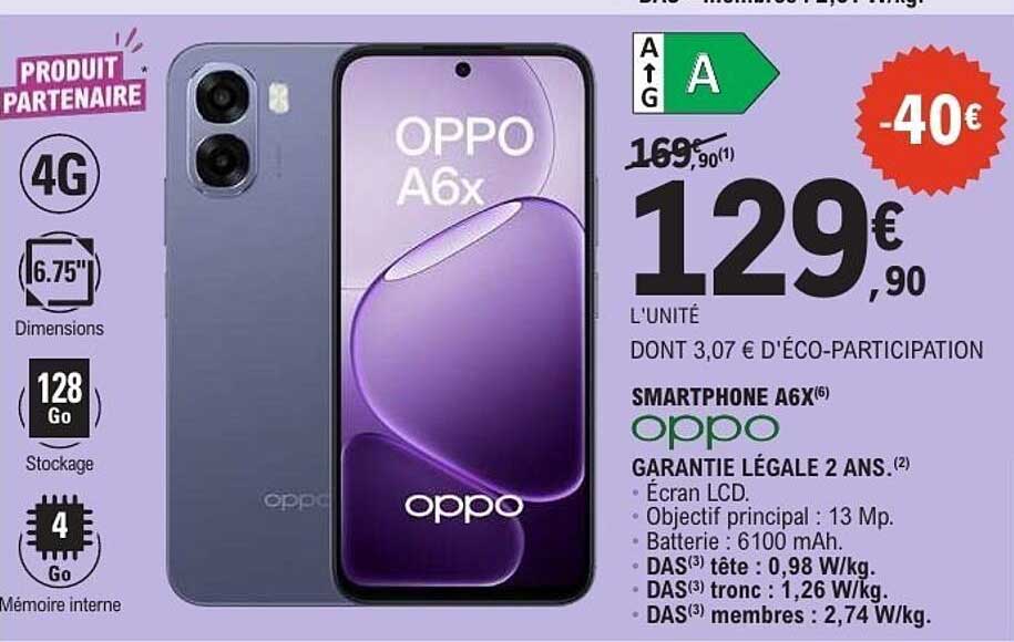 SMARTPHONE A6X OPPO