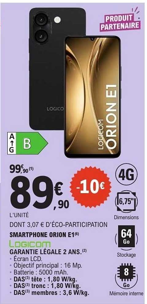 SMARTPHONE ORION E1