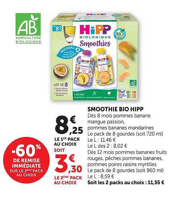 SMOOTHIE BIO HIPP