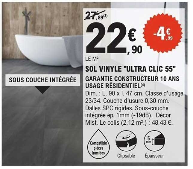 SOL VINYLE "ULTRA CLIC 55"