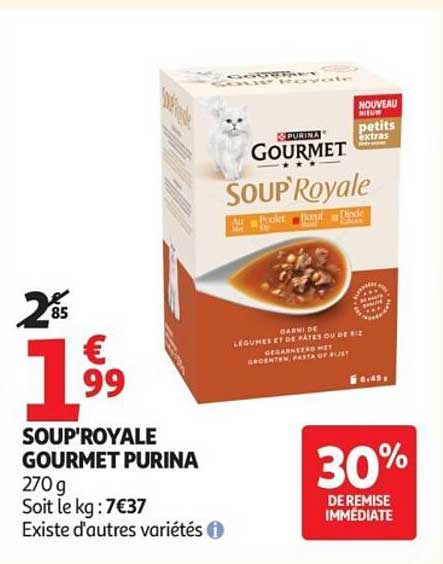 SOUP'ROYALE GOURMET PURINA 270 g
