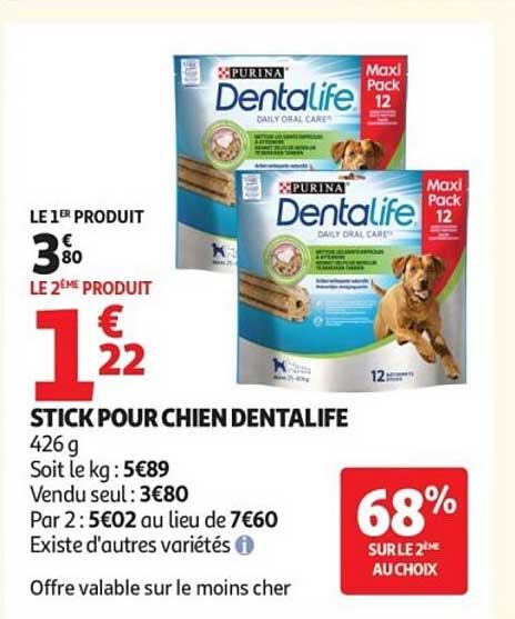 STICK POUR CHIEN DENTALIFE