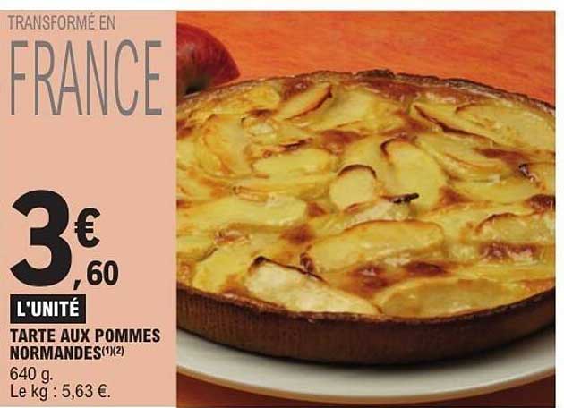 TARTE AUX POMMES NORMANDES