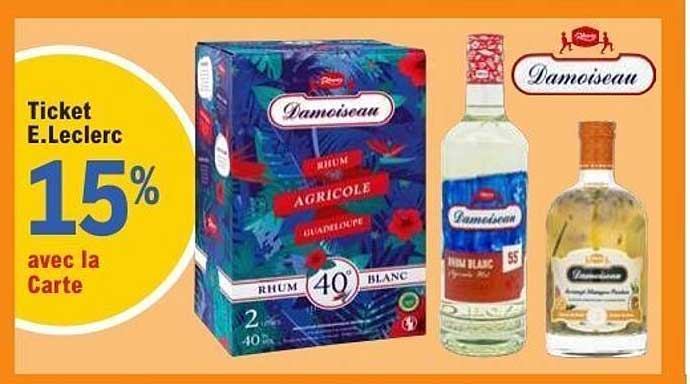 Ticket E.Leclerc 15% avec la Carte