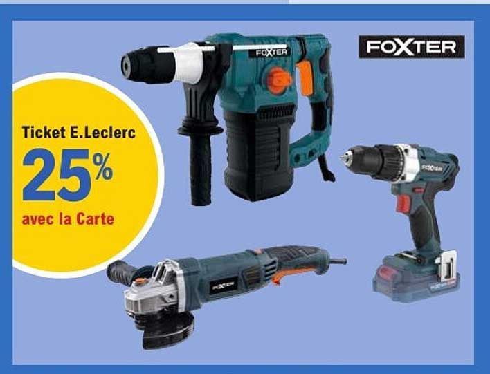Ticket E.Leclerc 25% avec la Carte