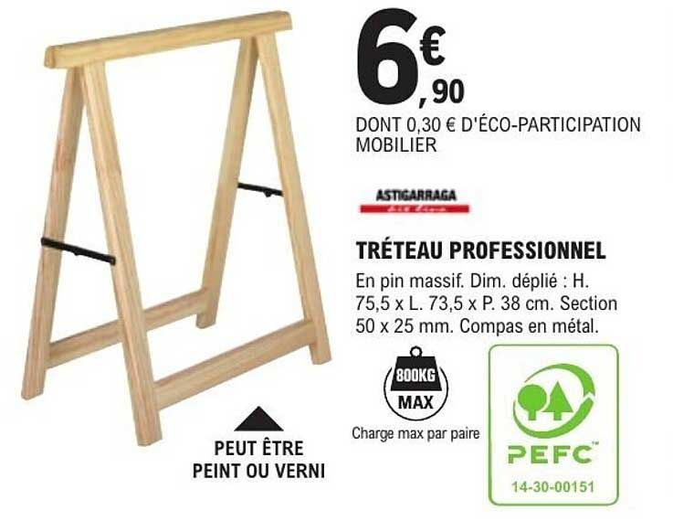 TRÉTEAU PROFESSIONNEL