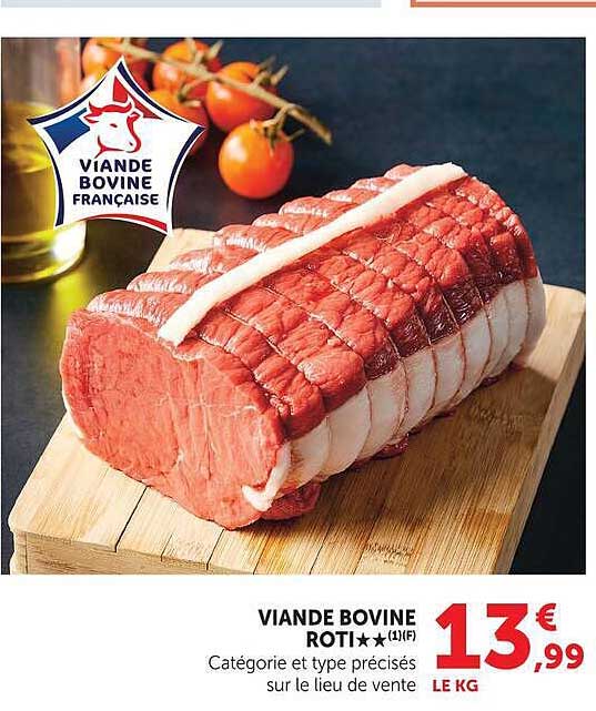 VIANDE BOVINE ROTI★★(1)F