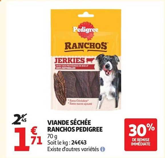 VIANDE SÉCHÉE RANCHOS PEDIGREE