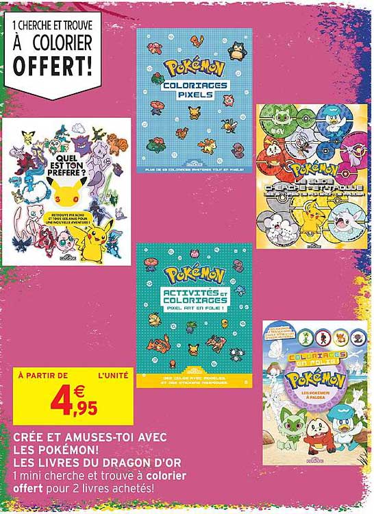 1 CHERCHE ET TROUVE À COLORIER OFFERT!