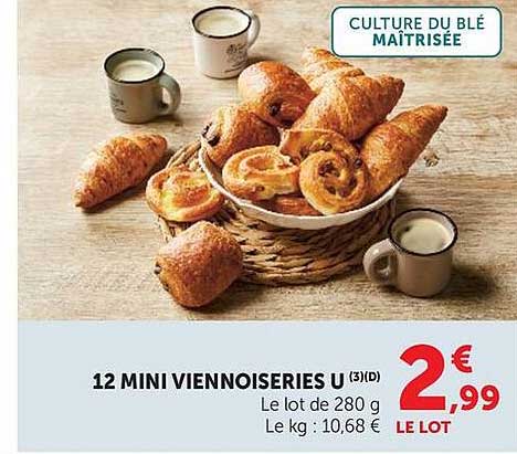 12 MINI VIENNOISERIES U (3)(D)