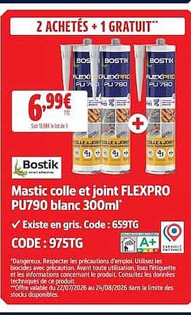 2 ACHETÉS + 1 GRATUIT**