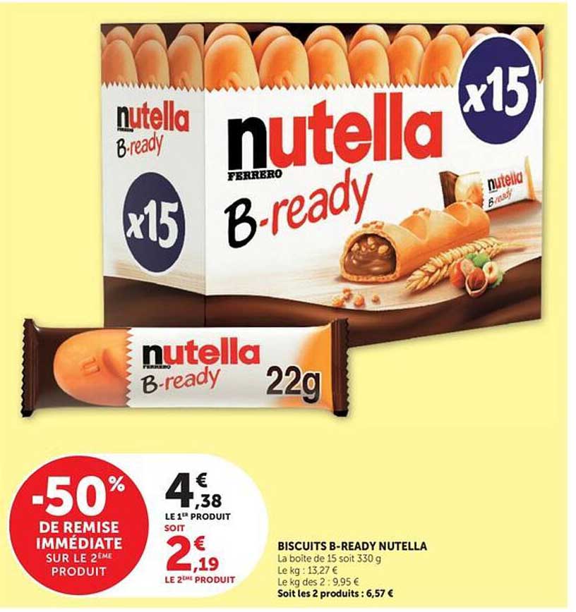 -50% DE REMISE IMMÉDIATE SUR LE 2ÈME PRODUIT