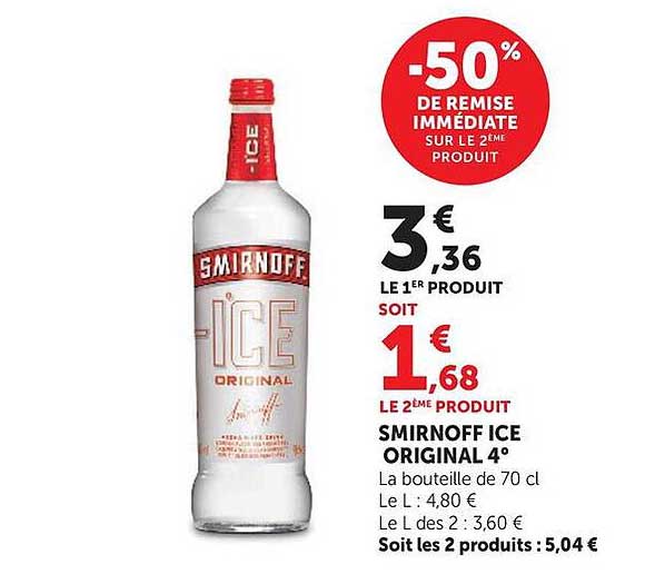 -50% DE REMISE IMMÉDIATE SUR LE 2ÈME PRODUIT
