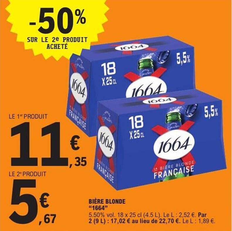-50% SUR LE 2e PRODUIT ACHETÉ