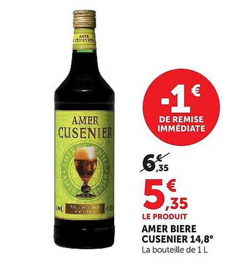 AMER BIERE CUSENIER 14,8°