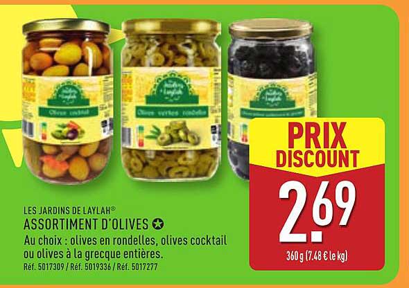 ASSORTIMENT D’OLIVES