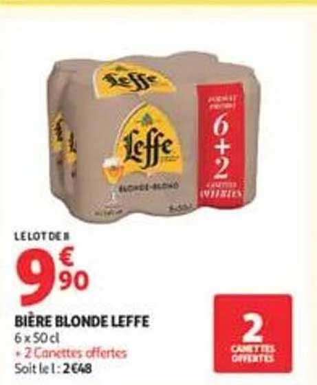 BIÈRE BLONDE LEFFE