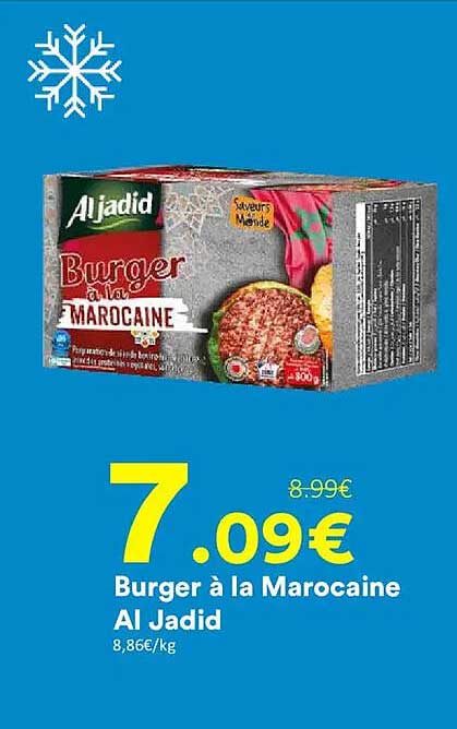Burger à la Marocaine Al Jadid