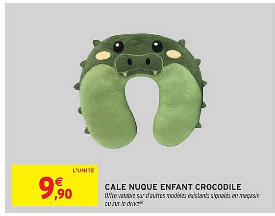 CALE NUQUE ENFANT CROCODILE