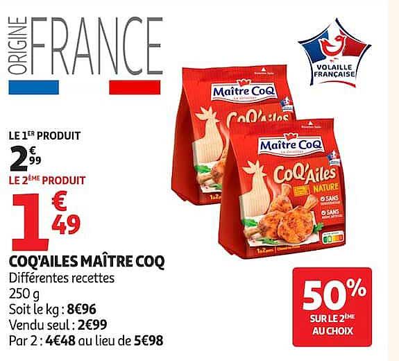 COQ’O’AILES MAÎTRE COQ
