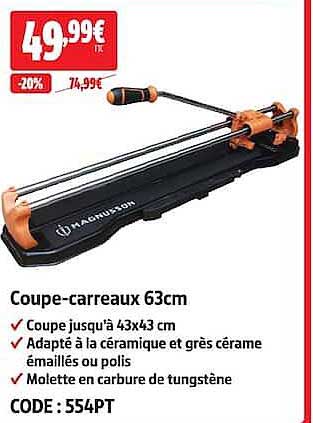 Coupe-carreaux 63cm
