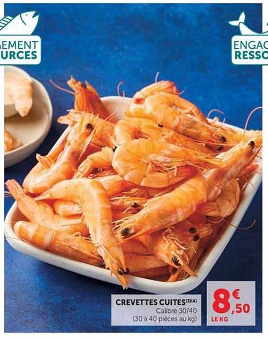 CREVETTES CUITES