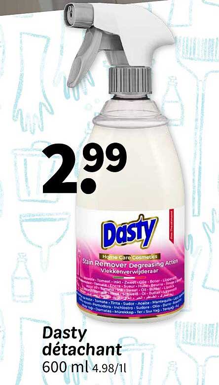 Dasty détachant