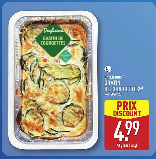 DAYLICIOUS GRATIN DE COURGETTES