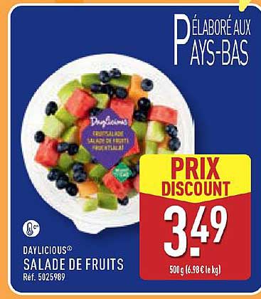 DAYLICIOUS® SALADE DE FRUITS