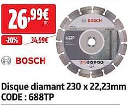 Disque diamant 230 x 22,23mm