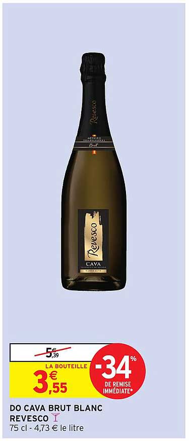 DO CAVA BRUT BLANC REVESCO