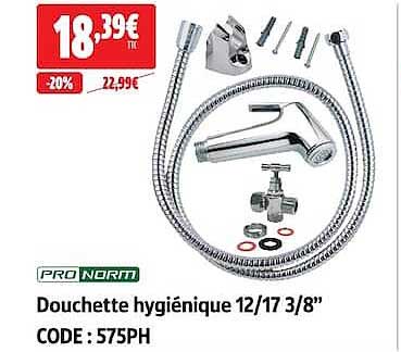 Douchette hygiénique 12/17 3/8” CODE : 575PH