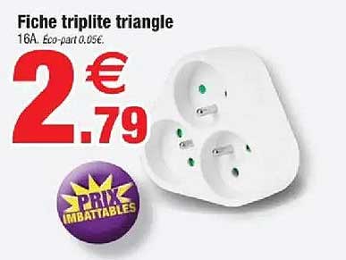 Fiche triple triangle