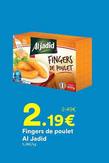 Fingers de poulet Al Jadid