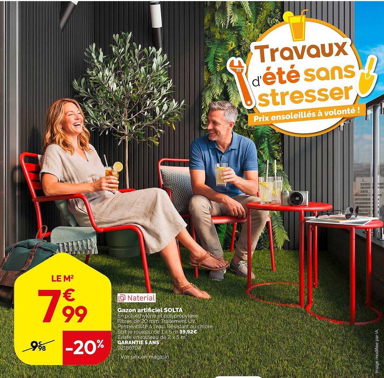Gazon artificiel SOLTA