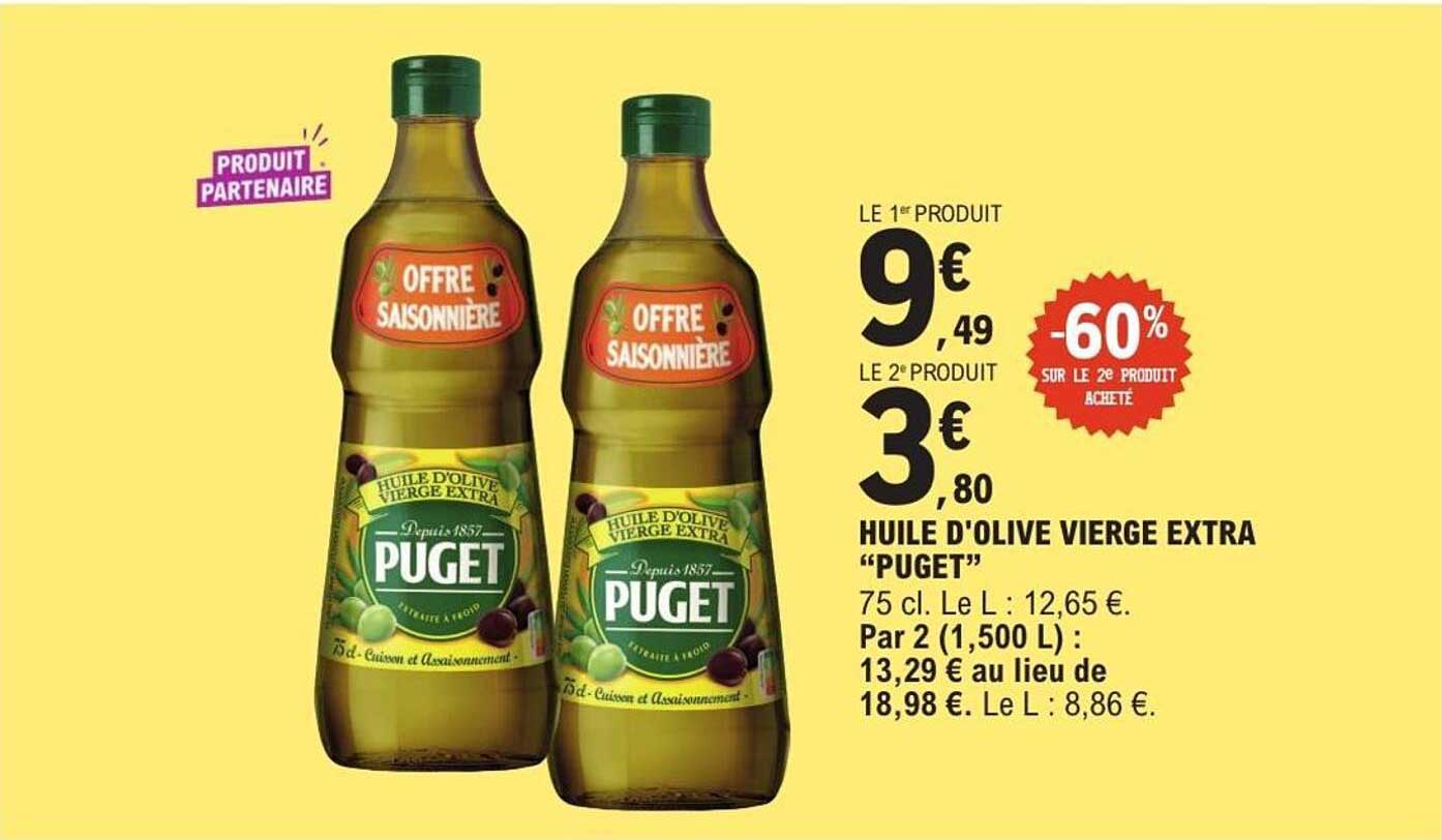 HUILE D'OLIVE VIERGE EXTRA “PUGET”