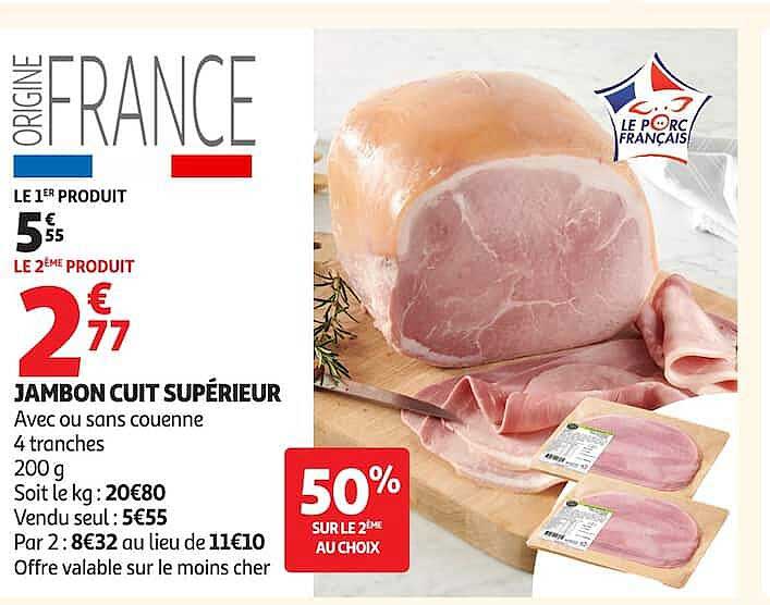 JAMBON CUIT SUPÉRIEUR