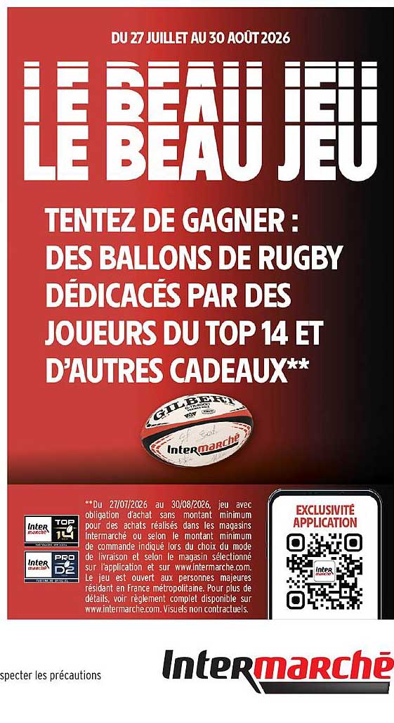 LE BEAU JEU !