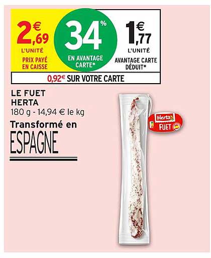 LE FUET HERTA