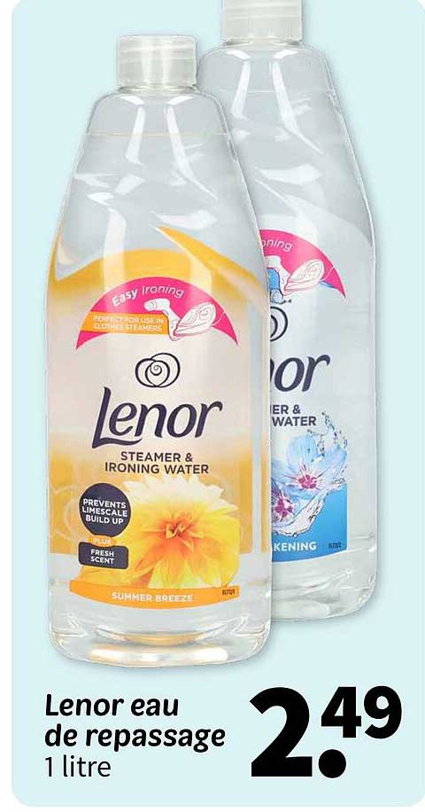 Lenor eau de repassage 1 litre