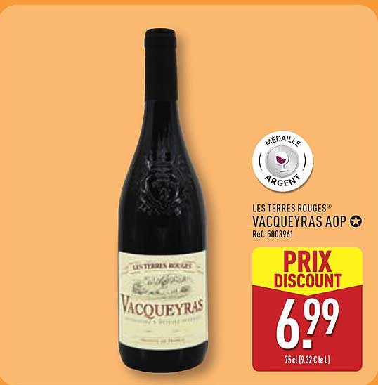 LES TERRES ROUGES VACQUEYRAS AOP