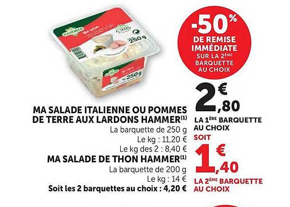 MA SALADE ITALIENNE OU POMMES DE TERRE AUX LARDONS HAMMER(1)