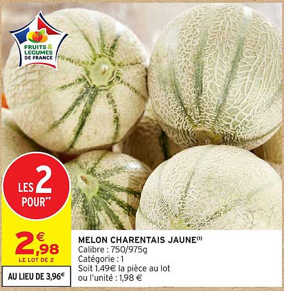 MELON CHARENTAIS JAUNE(1)