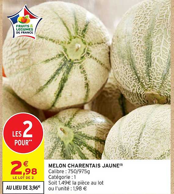 MELON CHARENTAIS JAUNE(1)
