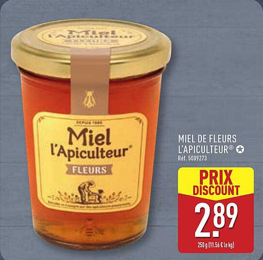 Miel de fleurs l’Apiculteur