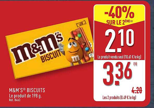 M&M’S® BISCUITS