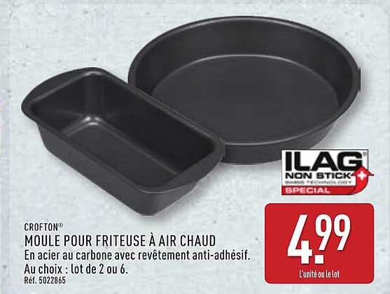 MOULE POUR FRITEUSE À AIR CHAUD