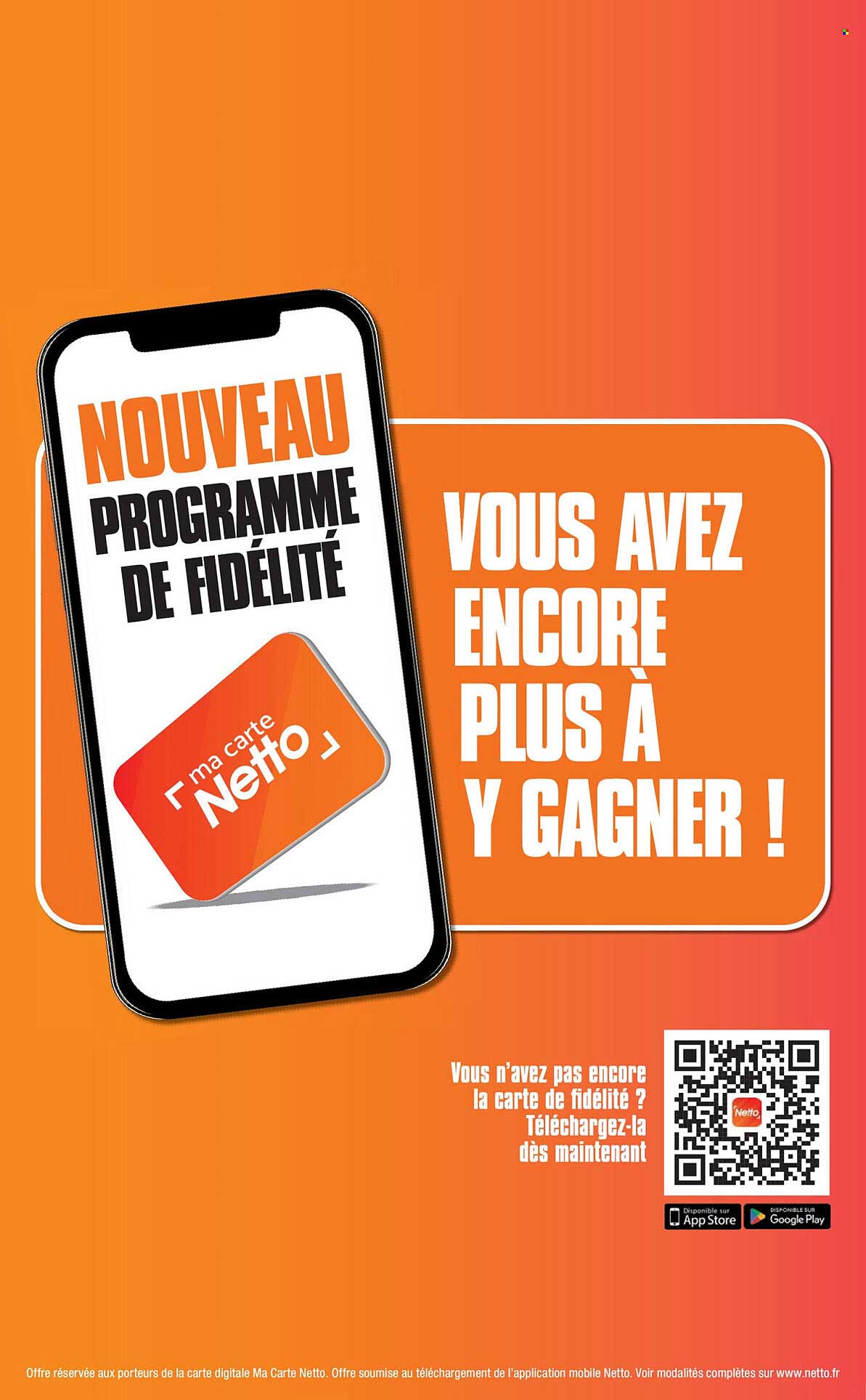 NOUVEAU PROGRAMME DE FIDÉLITÉ
