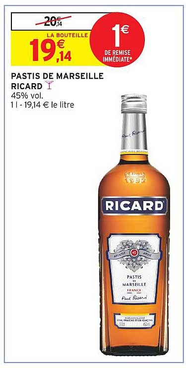 PASTIS DE MARSEILLE RICARD