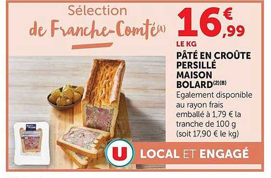 PÂTÉ EN CROÛTE PERSILLÉ MAISON BOLARD
